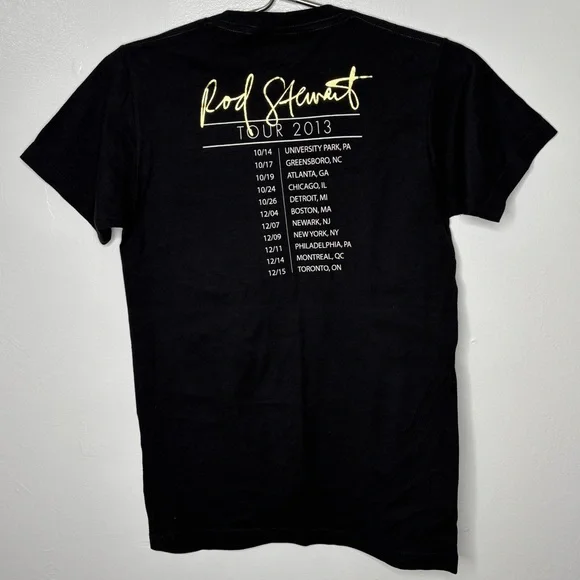 Rod Stewart 2013 Tour Tee - Picture 2 of 2